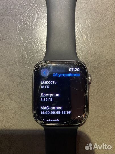 Часы apple watch 4 44 mm
