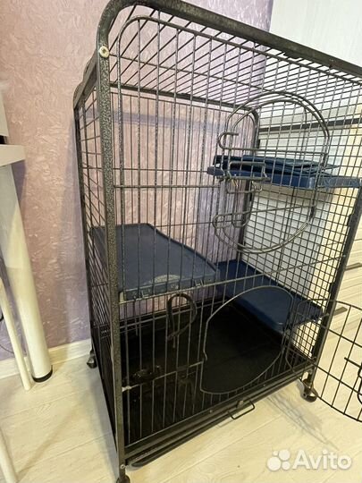 Трех этажная клетка для хорька или шиншиллы