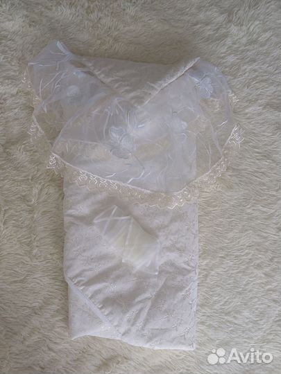 Конверт-одеяло на выписку летний