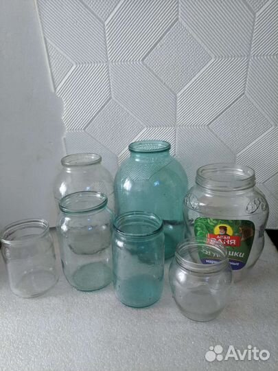 Банки 0,35л,0,5л,0,65;0,7,1л,1,5л;1,7л;1,8;2;3л;5л