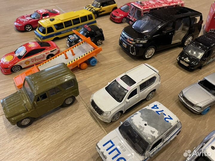 Машинки (модели для восстановления 1:43-1:24)