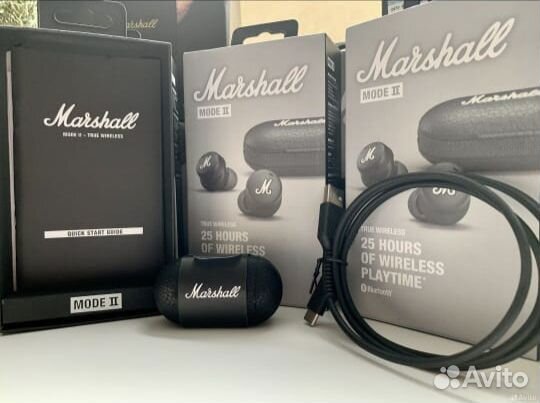 Беспроводные наушники marshall mode 2