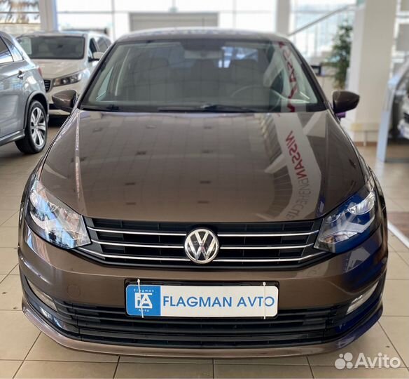 Volkswagen Polo 1.6 AT, 2016, 143 000 км