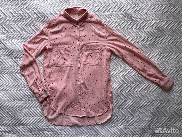 Женские рубашки и блузки 44 хлопок вискоза