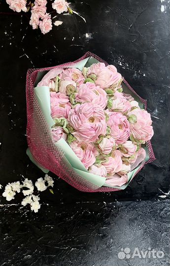 Букеты, зефирные цветы, подарки