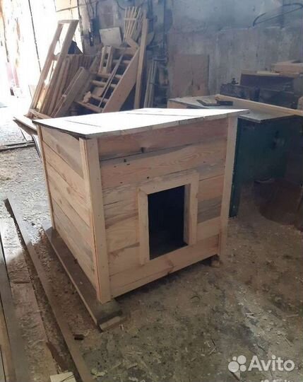 Будка для собаки утепленная