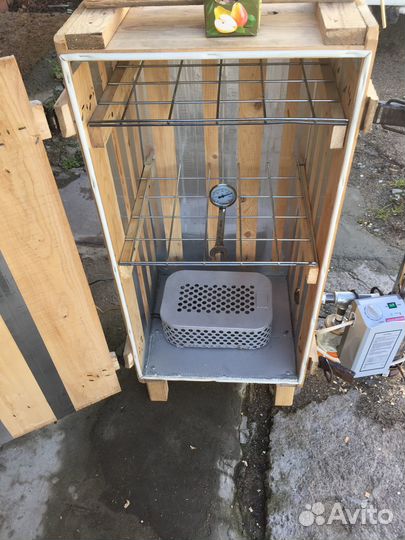 Коптилка горячего копчения