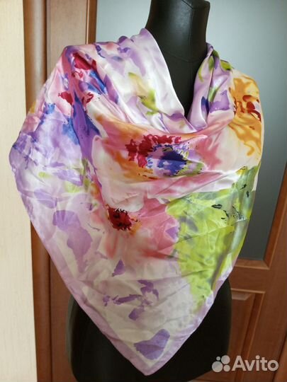 Платки атласные и шифоновые