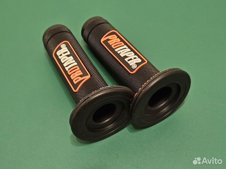 Грипсы руля Pro Taper чёрно-оранжевые