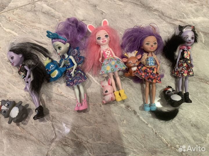 Кукла enchantimals с питомцем