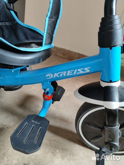 Детский велосипед с родительской ручкой