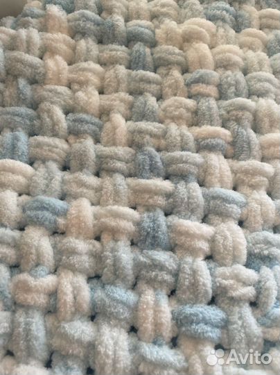 Плед ручной работы 100/100 см