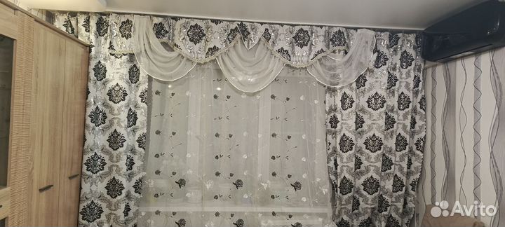 Тюль шторы ламбрикен