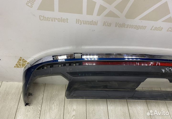 Спойлер заднего бампера Volkswagen Touareg 3 oem 7