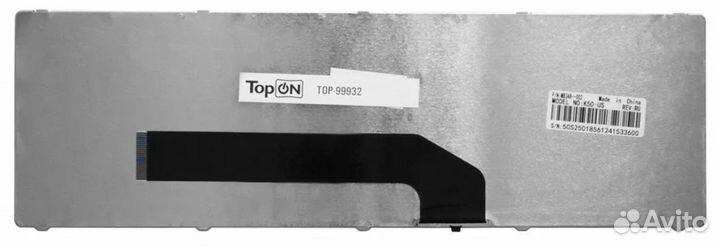 Клавиатура asus K60IJ глянцевая, с рамкой, OEM