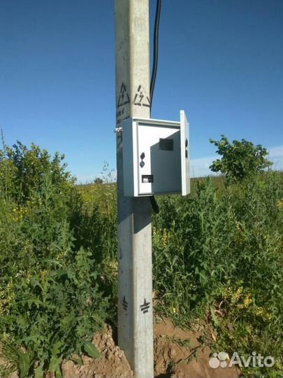 Подключение электричества к участку, дому