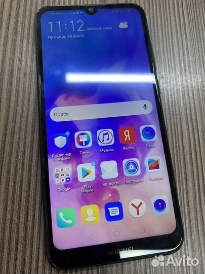 Телефон Huawei y6 2019