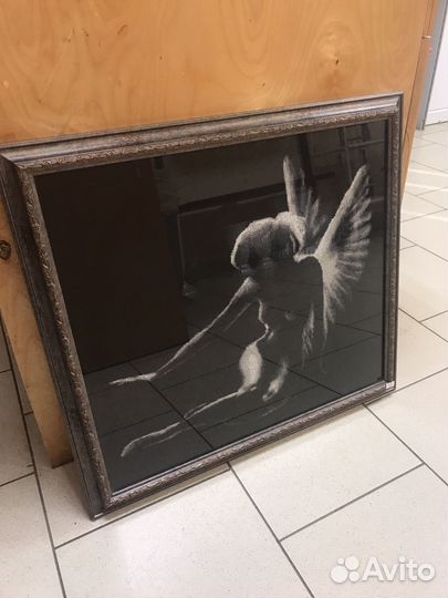 Картина. Ручная работа. Крестиком