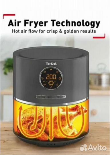 Аэрогриль tefal новый