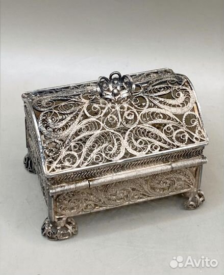 Шкатулка Ларчик, серебро