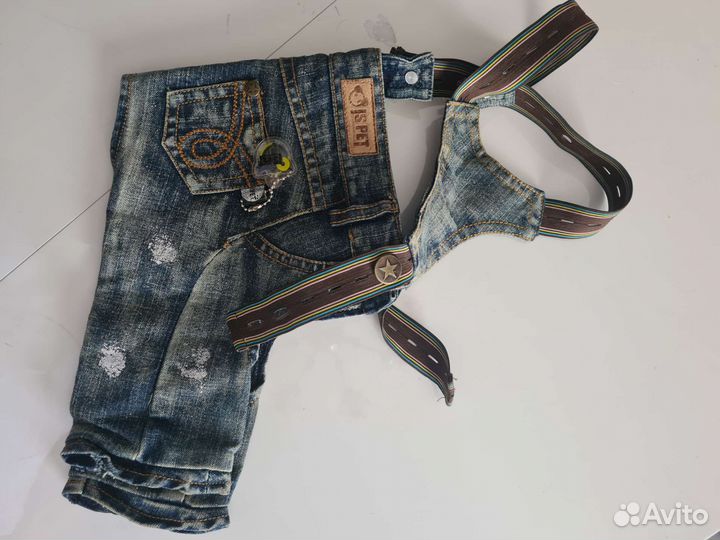 Джинсы для собаки