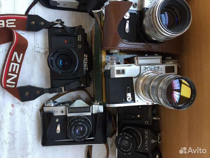 Фототехника СССР Зенит Зоркий Киев 60 Эликон