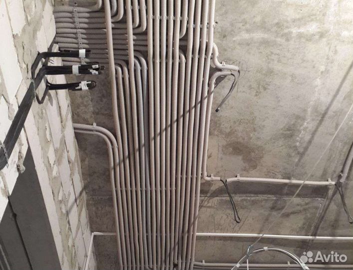 Электромонтажные работы электрик проводка