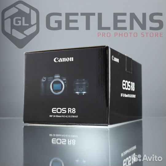 Canon EOS R8 Kit RF 24-50mm f/4.5-6.3 IS STM
