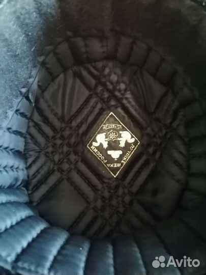 Шапка мужская из нерпы