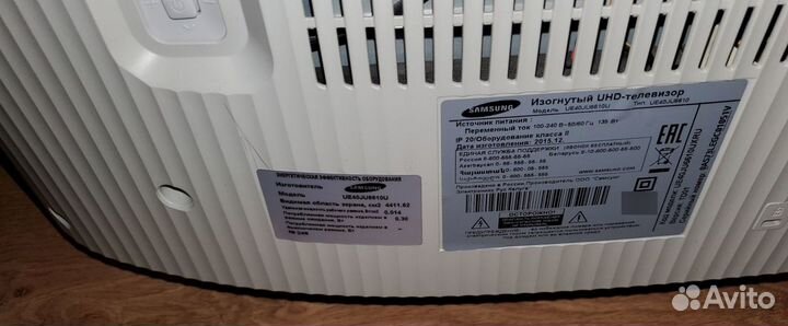 Телевизор samsung UE40JU6610U на запчасти