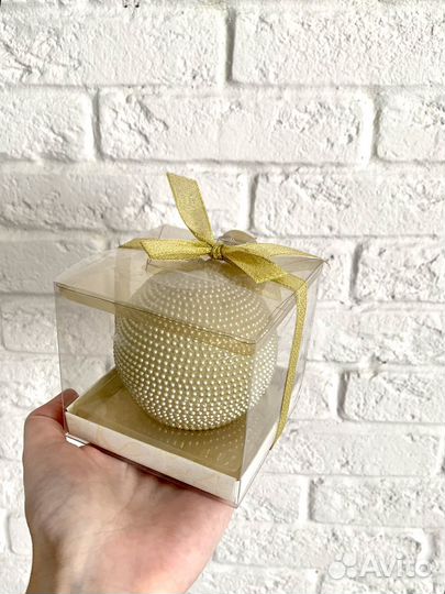 Новая свеча золотая, Франция, шар