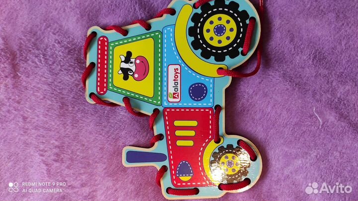 Юла, коврик пазл, сортер, шнуровка