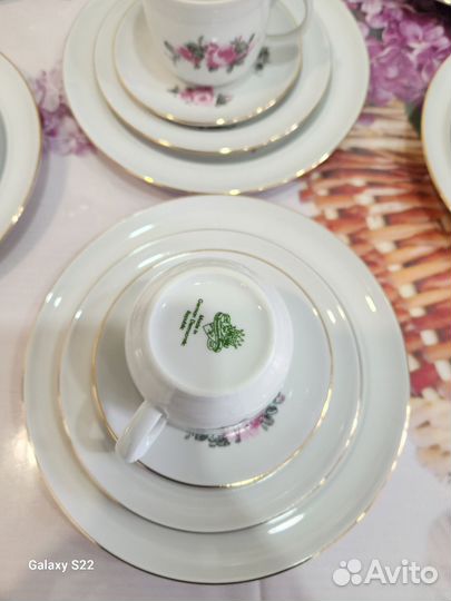 Чайный,кофейный сервиз ГДР jmenau