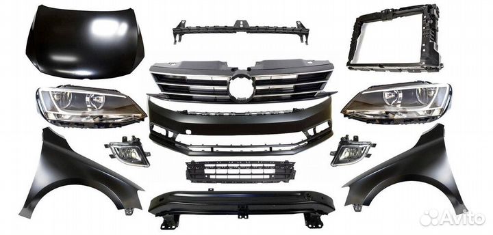 Кузовные запчасти Volkswagen (Фольцваген) Кузовные