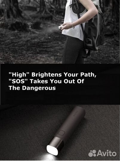 Фонарик solove X3 Portable Flashlight Power Bank
