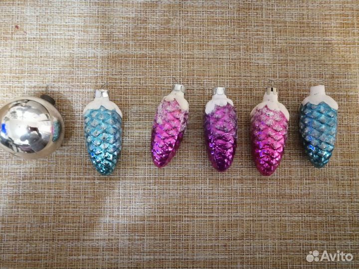 Елочные игрушки СССР