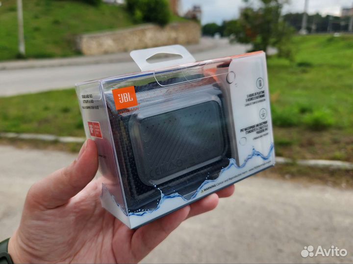 Колонка JBL Go 3, чёрная. Оригинал