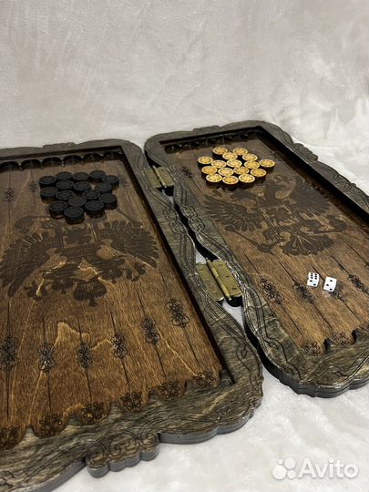 Нарды ручной работы из дерева