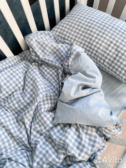 Детское Постельное белье из вареного хлопка