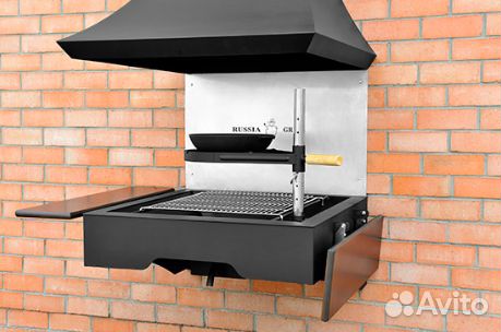 Угольно-дровяной гриль (Grill-610)