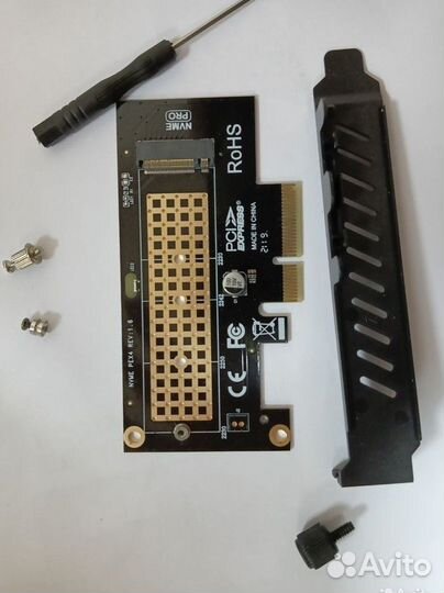 Адаптер-переходник SSD M.2 в PCI-E х4