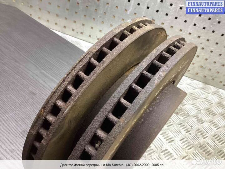 Диск тормозной Kia Sorento I (JC, BL), 2005