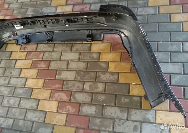 Бампер задний мерседес Е 212 до рестайлинг