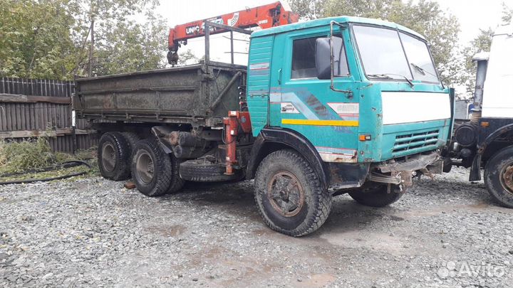 КамАЗ 355102 с КМУ, 1988