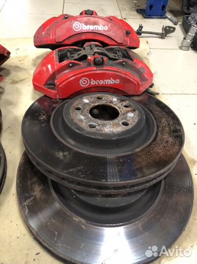 Тормозная система Jeep Srt8 brembo wk2