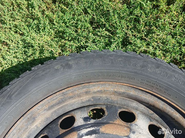 Штампованный диск r 16