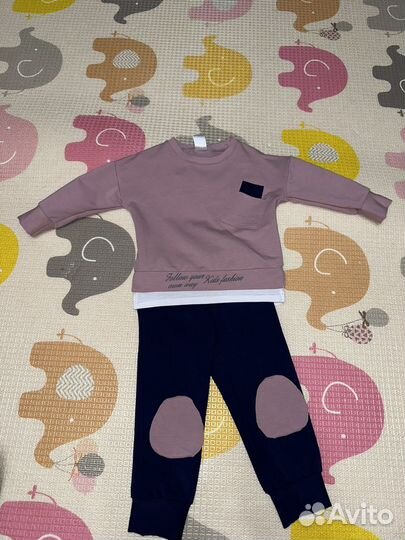 Спортивный костюм для девочки 86-92