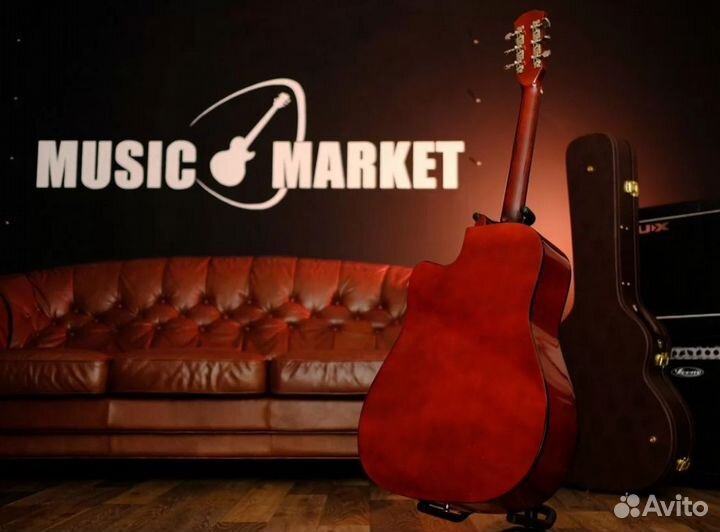 Гитара Акустическая Belucci 38’’ 7/8 Devil