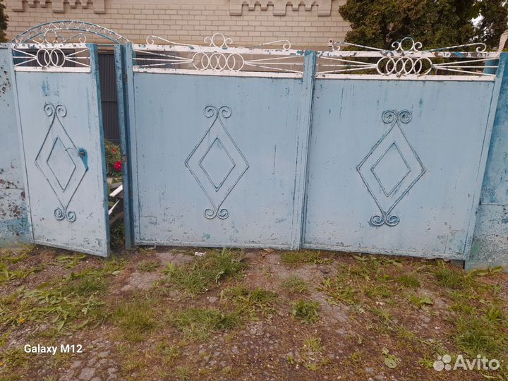 Ворота с калиткой