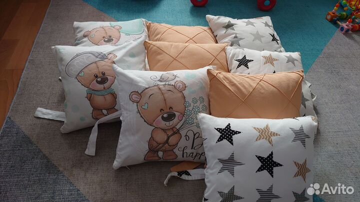 Подушки для детской кроватки